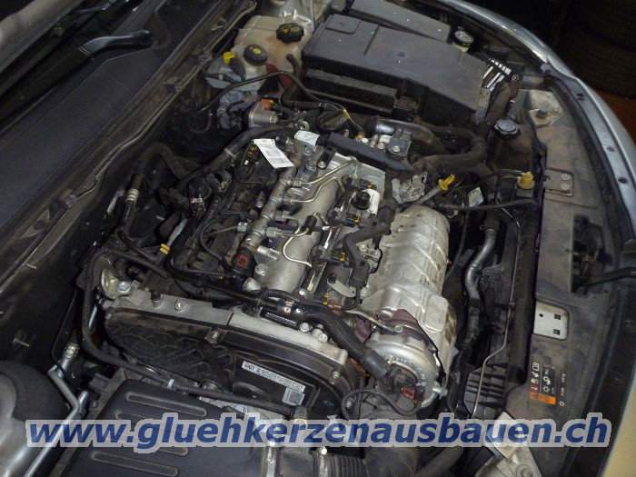 Abgerissene Glhkerze ausbauen aus Opel
                        Insignia mit2.0 16V Motor