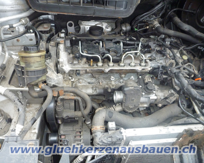 Abgerissene Glühkerze ausbauen aus Renault
Trafic / Opel Vivaro mit 2.0 Motor